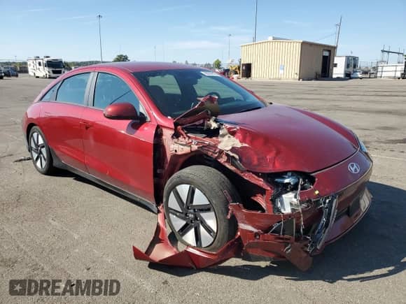 2024 Hyundai Ioniq 6 SE с VIN KMHM24AA5RA071868, выставлен на аукционе Copart как лот 80259125 с пробегом 17 341 миль миль и Списание • Salvage title. История ставок и продаж доступна на DreamBid. Изображение 4.