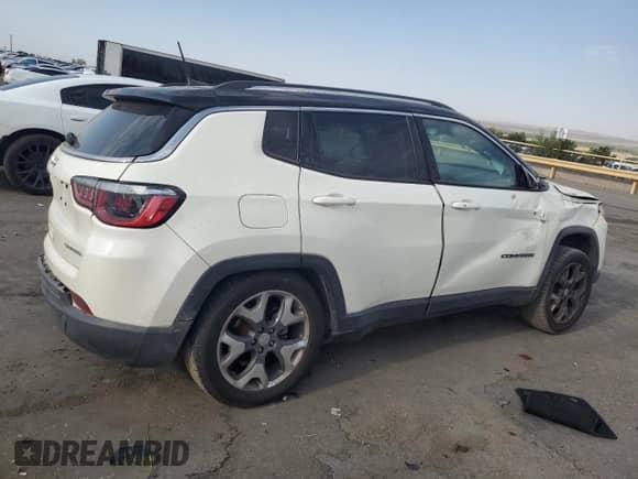 2018 Jeep Compass Limited z VIN 3C4NJDCB3JT115137, wystawiony jako Copart lot #68334465 z przebiegiem 70 768 mil mil oraz Szkoda całkowita • Salvage title. Historia ofert i sprzedaży dostępna na DreamBid. Obrazek 3.
