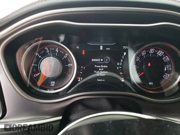 2021 Dodge Challenger GT z VIN 2C3CDZKG4MH611087, wystawiony jako Copart lot #71117675 z przebiegiem 78 624 mil mil oraz Szkoda całkowita • Salvage title. Historia ofert i sprzedaży dostępna na DreamBid. Obrazek 9.