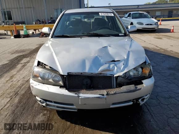 2005 Hyundai Elantra GLS z VIN KMHDN46D55U185114, wystawiony jako Copart lot #81049815 z przebiegiem 251 571 mil mil oraz Szkoda całkowita • Salvage title. Historia ofert i sprzedaży dostępna na DreamBid. Obrazek 5.