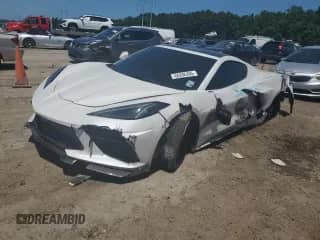 2023 Chevrolet Corvette 3LT with VIN 1G1YC2D4XP5500692, listed as a Copart auction lot 66286265 with Not provided miles and Salvage title. Bid and sale history available at DreamBid. Image 1.
