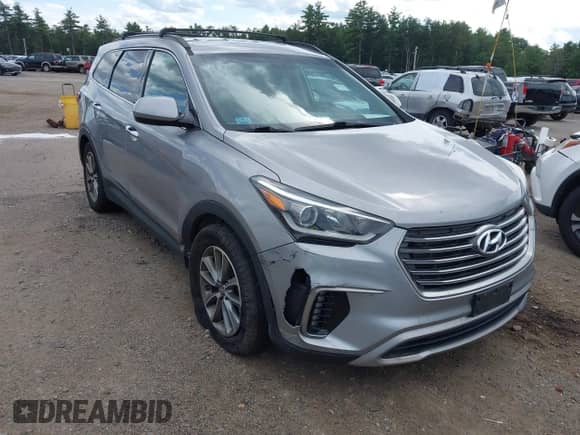 2018 Hyundai Santa Fe SE with VIN KM8SMDHF6JU270806, listed as a IAAI auction lot 43103228 with 84,271 mi miles and . Bid and sale history available at DreamBid. Image 1.