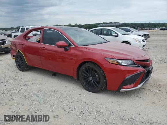 2023 Toyota Camry XSE with VIN 4T1K61AK1PU097849, listed as a Copart auction lot 70029005 with 42,809 mi miles and Salvage title. Bid and sale history available at DreamBid. Image 4.