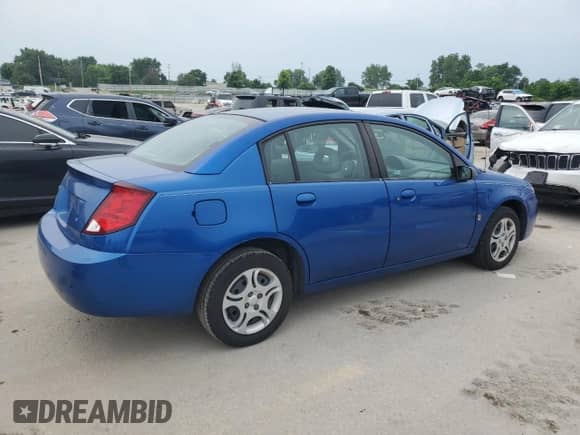 2003 Saturn ION ION 2 с VIN 1G8AJ52F83Z165515, выставлен на аукционе Copart как лот 60223925 с пробегом 140 897 миль миль и Списание • Salvage title. История ставок и продаж доступна на DreamBid. Изображение 3.