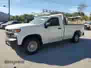 2019 Chevrolet Silverado 1500 Work Truck with VIN 3GCNWAEH3KG288409, listed as a Copart auction lot 81634655 with 125,496 mi miles and Salvage title. Bid and sale history available at DreamBid. Image 1.