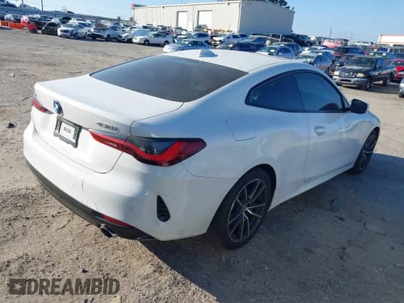 2023 BMW 4 Series 430i xDrive z VIN WBA73AP0XPCM26155, wystawiony jako IAAI lot #41131788 z przebiegiem 16 901 mil mil oraz . Historia ofert i sprzedaży dostępna na DreamBid. Obrazek 4.