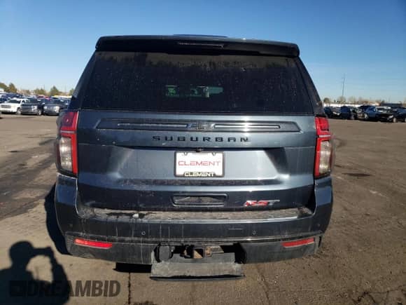 2021 Chevrolet Suburban RST с VIN 1GNSKEKD8MR193782, выставлен на аукционе Copart как лот 82821484 с пробегом 74 195 миль миль и Списание • Salvage title. История ставок и продаж доступна на DreamBid. Изображение 6.