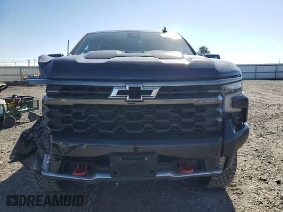 2023 Chevrolet Silverado 1500 ZR2 with VIN 3GCUDHELXPG301775, listed as a Copart auction lot 68156555 with Not provided miles and Salvage title. Bid and sale history available at DreamBid. Image 5.