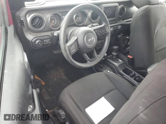 2022 Jeep Wrangler Sport с VIN 1C4HJXAG7NW147909, выставлен на аукционе Copart как лот 73051454 с пробегом 21 707 миль миль и Списание • Salvage title. История ставок и продаж доступна на DreamBid. Изображение 8.