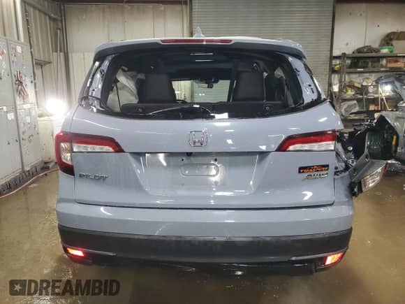 2022 Honda Pilot TrailSport with VIN 5FNYF6H81NB092582, listed as a Copart auction lot 48993975 with 125,514 mi miles and Salvage title. Bid and sale history available at DreamBid. Image 6.