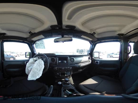 2022 Jeep Wrangler Unlimited Willys with VIN 1C4HJXDNXNW234973, listed as a IAAI auction lot 42874494 with 27,809 mi miles and . Bid and sale history available at DreamBid. Image 18.