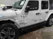 2021 Jeep Wrangler Unlimited Sahara с VIN 1C4HJXEG2MW655357, выставлен на аукционе IAAI как лот 41724695 с пробегом 37 644 миль миль и . История ставок и продаж доступна на DreamBid. Изображение 6.