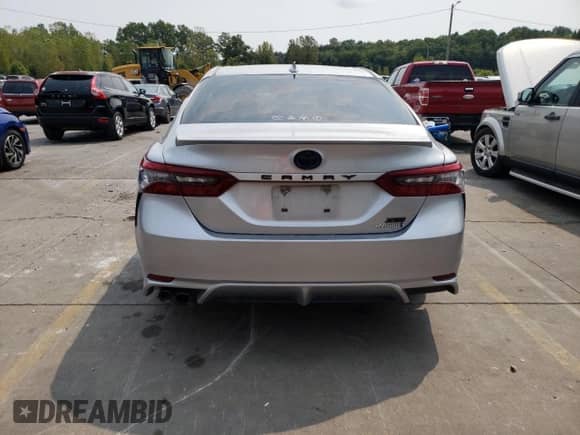 2022 Toyota Camry Hybrid XSE с VIN 4T1K31AK9NU597165, выставлен на аукционе Copart как лот 71428535 с пробегом 47 680 миль миль и Списание • Salvage title. История ставок и продаж доступна на DreamBid. Изображение 6.