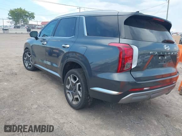 2023 Hyundai Palisade Limited with VIN KM8R54GE9PU505146, listed as a IAAI auction lot 42986232 with 52,129 mi miles and . Bid and sale history available at DreamBid. Image 3.