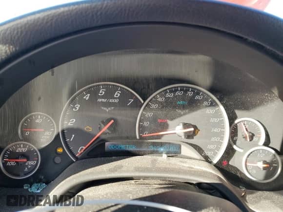 2008 Chevrolet Corvette with VIN 1G1YY26W785118816, listed as a Copart auction lot 90146895 with 54,040 mi miles and Salvage title. Bid and sale history available at DreamBid. Image 9.