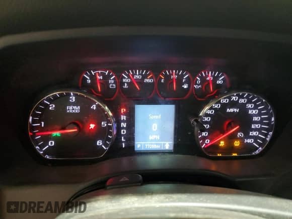 2017 Chevrolet Silverado 2500HD Work Truck with VIN 1GC0KUEG7HZ321807, listed as a Copart auction lot 66008565 with 77,288 mi miles and Salvage title. Bid and sale history available at DreamBid. Image 9.