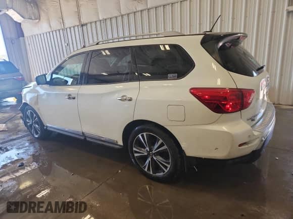 2017 Nissan Pathfinder SV z VIN 5N1DR2MMXHC669317, wystawiony jako Copart lot #80838635 z przebiegiem 197 594 mil mil oraz Nie do naprawy • Non repairable. Historia ofert i sprzedaży dostępna na DreamBid. Obrazek 2.