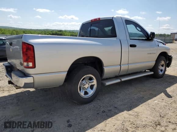 2005 Dodge 1500 SLT with VIN 1D7HA16N15J616614, listed as a Copart auction lot 55020505 with 170,365 mi miles and Salvage title. Bid and sale history available at DreamBid. Image 3.