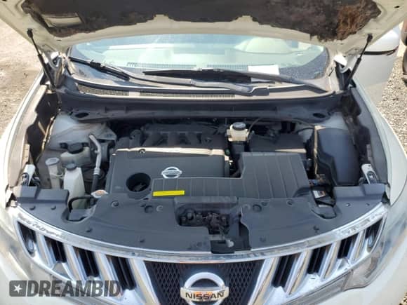 2009 Nissan Murano S with VIN JN8AZ18W99W128339, listed as a Copart auction lot 71273295 with 175,681 mi miles and Salvage title. Bid and sale history available at DreamBid. Image 12.