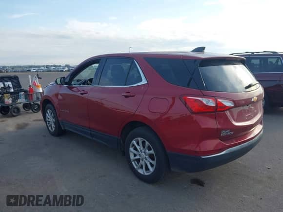 2020 Chevrolet Equinox LT with VIN 3GNAXUEV8LS564043, listed as a IAAI auction lot 43116175 with 76,962 mi miles and . Bid and sale history available at DreamBid. Image 3.