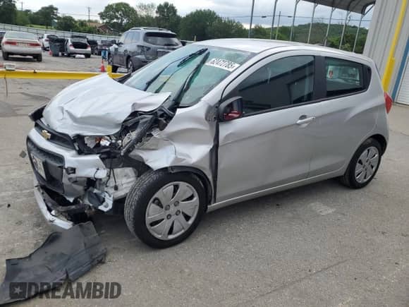 2017 Chevrolet Spark LS с VIN KL8CA6SA3HC739580, выставлен на аукционе Copart как лот 62472785 с пробегом 59 324 миль миль и Списание • Salvage title. История ставок и продаж доступна на DreamBid. Изображение 1.
