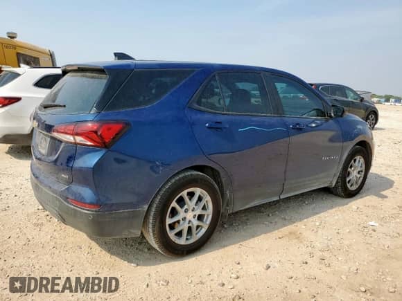 2022 Chevrolet Equinox LS с VIN 3GNAX5EV4NS152128, выставлен на аукционе Copart как лот 56905765 с пробегом 63 988 миль миль и Чистый • Clean title. История ставок и продаж доступна на DreamBid. Изображение 3.
