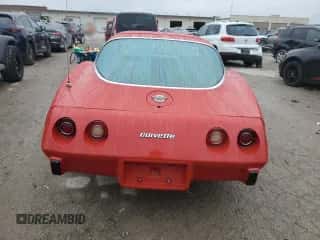 1978 Chevrolet Corvette с VIN 1Z8748S430085, выставлен на аукционе Copart как лот 80958584 с пробегом 1 768 миль миль и Списание • Salvage title. История ставок и продаж доступна на DreamBid. Изображение 6.