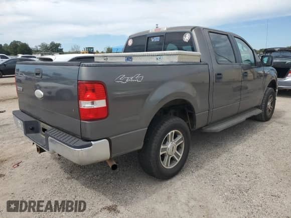 2006 Ford F-150 XLT with VIN 1FTPW14566FB74539, listed as a Copart auction lot 84786435 with 246,141 mi miles and Salvage title. Bid and sale history available at DreamBid. Image 3.