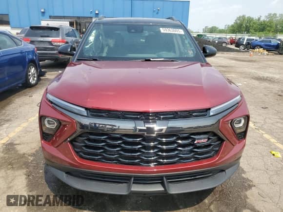 2024 Chevrolet TrailBlazer RS z VIN KL79MUSL3RB123378, wystawiony jako Copart lot #59363065 z przebiegiem 9 077 mil mil oraz Czysty tytuł • Clean title. Historia ofert i sprzedaży dostępna na DreamBid. Obrazek 5.