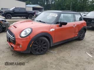 2021 MINI Hardtop Cooper S with VIN WMWXR5C08M2N51331, listed as a Copart auction lot 63426105 with 50,990 mi miles and Salvage title. Bid and sale history available at DreamBid. Image 1.
