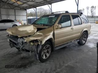 2004 Nissan Pathfinder SE with VIN JN8DR09X44W800783, listed as a Copart auction lot 42501135 with 222,169 mi miles and Salvage title. Bid and sale history available at DreamBid. Image 1.