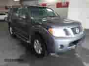 2011 Nissan Pathfinder Silver with VIN 5N1AR1NB5BC619717, listed as a IAAI auction lot 43454175 with 154,755 mi miles and . Bid and sale history available at DreamBid. Image 1.