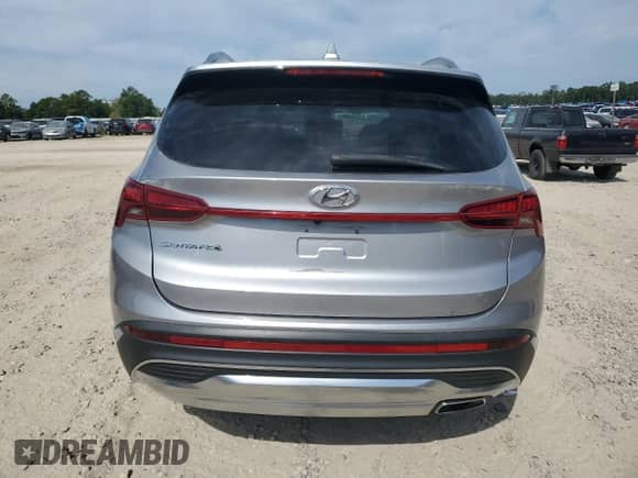 2022 Hyundai Santa Fe SEL with VIN 5NMS24AJ8NH435972, listed as a Copart auction lot 71404325 with 62,703 mi miles and Salvage title. Bid and sale history available at DreamBid. Image 6.