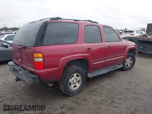 2005 Chevrolet Tahoe LT с VIN 1GNEC13T25R160383, выставлен на аукционе IAAI как лот 43083033 с пробегом 219 682 миль миль и . История ставок и продаж доступна на DreamBid. Изображение 4.