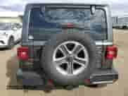 2021 Jeep Wrangler Unlimited Sahara High Altitude with VIN 1C4HJXEM5MW599937, listed as a Copart auction lot 71797814 with Not provided miles and Salvage title. Bid and sale history available at DreamBid. Image 6.