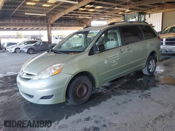 2007 Toyota Sienna LE with VIN 5TDZK23C47S073530, listed as a Copart auction lot 86900985 with 95,158 mi miles and Clean title. Bid and sale history available at DreamBid. Image 1.