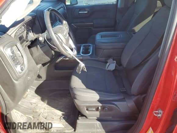 2020 GMC Sierra 1500 Elevation with VIN 1GTR9CEK9LZ161651, listed as a Copart auction lot 57206795 with 51,174 mi miles and Salvage title. Bid and sale history available at DreamBid. Image 7.