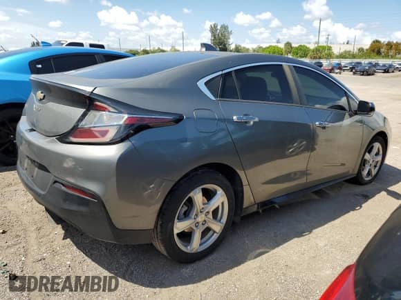 2017 Chevrolet Volt LT z VIN 1G1RA6S53HU169104, wystawiony jako Copart lot #49737903 z przebiegiem Nie podano mil oraz . Historia ofert i sprzedaży dostępna na DreamBid. Obrazek 3.