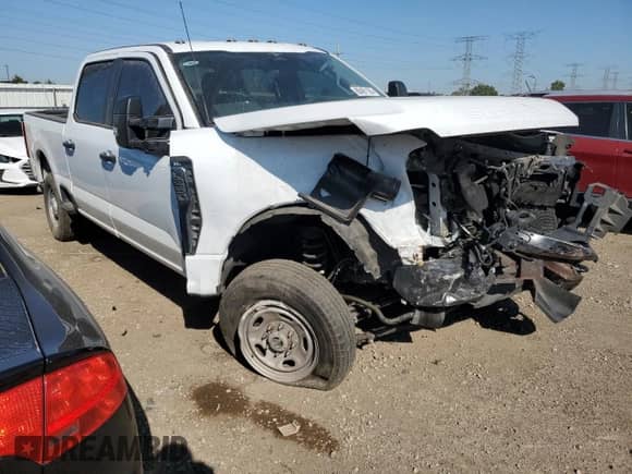 2023 Ford F-250 XL z VIN 1FT7W2BA1PEC51346, wystawiony jako Copart lot #80461105 z przebiegiem Nie podano mil oraz Szkoda całkowita • Salvage title. Historia ofert i sprzedaży dostępna na DreamBid. Obrazek 4.