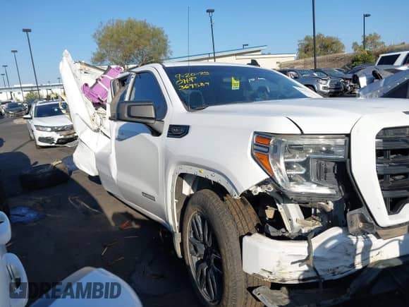 2019 GMC Sierra 1500 Elevation with VIN 1GTR8CED3KZ369589, listed as a IAAI auction lot 43316907 with 191,544 mi miles and . Bid and sale history available at DreamBid. Image 14.