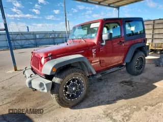 2013 Jeep Wrangler Sport with VIN 1C4AJWAG4DL591390, listed as a Copart auction lot 84616295 with 93,750 mi miles and Salvage title. Bid and sale history available at DreamBid. Image 1.