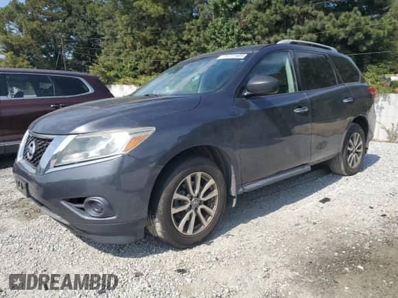 2014 Nissan Pathfinder Platinum Hybrid with VIN 5N1CR2MM7EC658332, listed as a Copart auction lot 71777405 with 159,998 mi miles and Clean title. Bid and sale history available at DreamBid. Image 1.