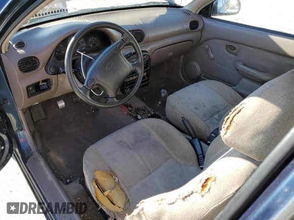 1999 Hyundai Accent L z VIN KMHVD14N3XU456921, wystawiony jako Copart lot #44805175 z przebiegiem 112 134 mil mil oraz Czysty tytuł • Clean title. Historia ofert i sprzedaży dostępna na DreamBid. Obrazek 8.