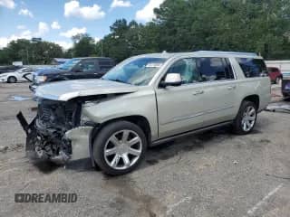 2015 Cadillac Escalade ESV Premium с VIN 1GYS3TKJ0FR531222, выставлен на аукционе Copart как лот 64176985 с пробегом 72 622 миль миль и Списание • Salvage title. История ставок и продаж доступна на DreamBid. Изображение 1.