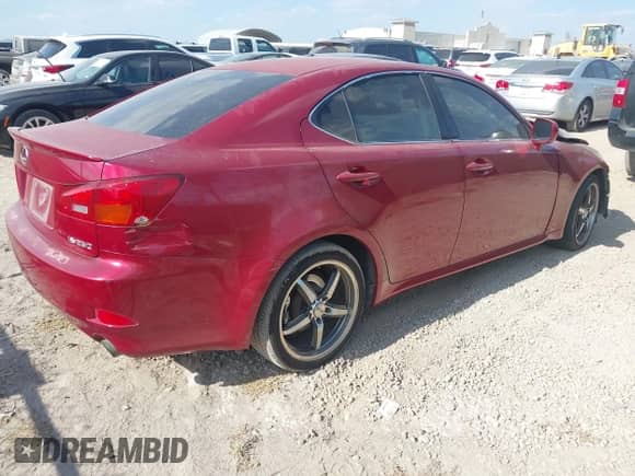 2006 Lexus IS 250 z VIN JTHBK262965006431, wystawiony jako IAAI lot #43479553 z przebiegiem 180 369 mil mil oraz . Historia ofert i sprzedaży dostępna na DreamBid. Obrazek 4.