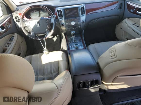 2013 Hyundai Equus Signature с VIN KMHGH4JH2DU071858, выставлен на аукционе Copart как лот 52321715 с пробегом 46 853 миль миль и Чистый • Clean title. История ставок и продаж доступна на DreamBid. Изображение 8.