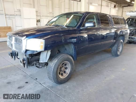 2005 Dodge Dakota SLT with VIN 1D7HW48N15S288721, listed as a IAAI auction lot 42894269 with Not provided miles and . Bid and sale history available at DreamBid. Image 2.