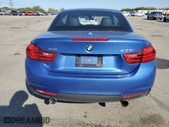 2016 BMW 4 Series 435i xDrive с VIN WBA3T7C56G5A38494, выставлен на аукционе Copart как лот 54745175 с пробегом 68 608 миль миль и Списание • Salvage title. История ставок и продаж доступна на DreamBid. Изображение 6.