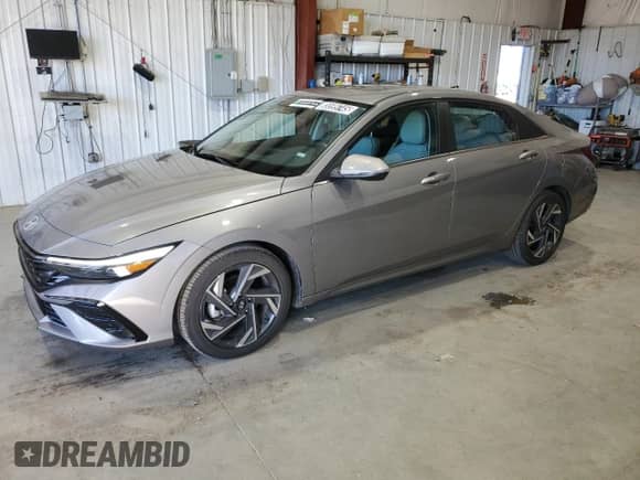 2025 Hyundai Elantra Limited with VIN KMHLP4DG8SU883120, listed as a Copart auction lot 85599745 with 29,010 mi miles and Clean title. Bid and sale history available at DreamBid. Image 1.