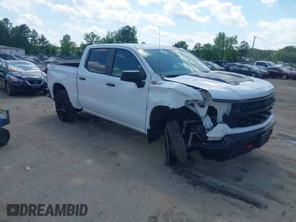 2024 Chevrolet Silverado 1500 Custom Trail Boss с VIN 3GCPDCEK2RG210591, выставлен на аукционе IAAI как лот 42157840 с пробегом 36 744 миль миль и . История ставок и продаж доступна на DreamBid. Изображение 1.